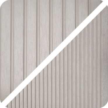 Standard WPC teraszburkolat – fehér tölgy szín.