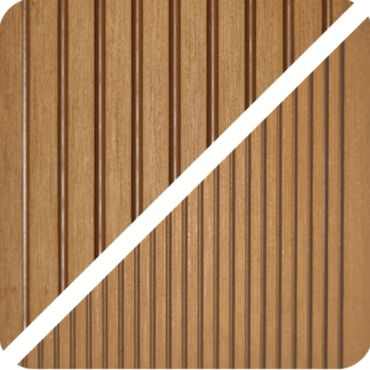 Standard WPC teraszburkolat – natúr tölgy szín.